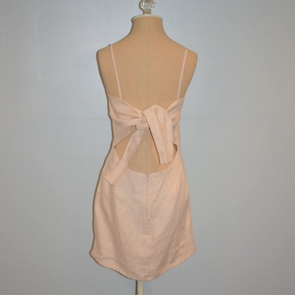 SIR the Label Gracie Ivory Tie-Back Dress - Picture 3 of 5